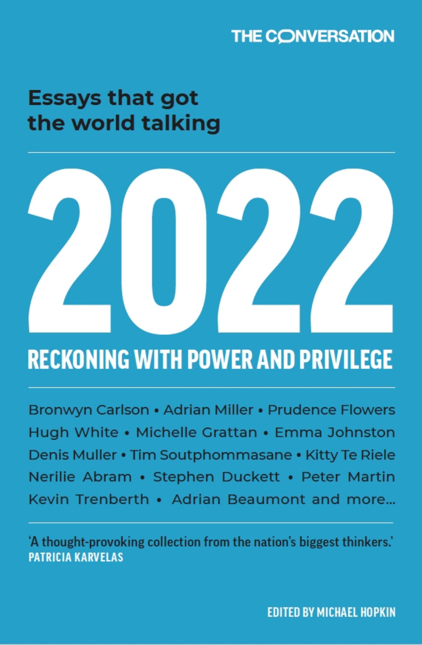2022: Reckoning with Power and Privilege Cover Image