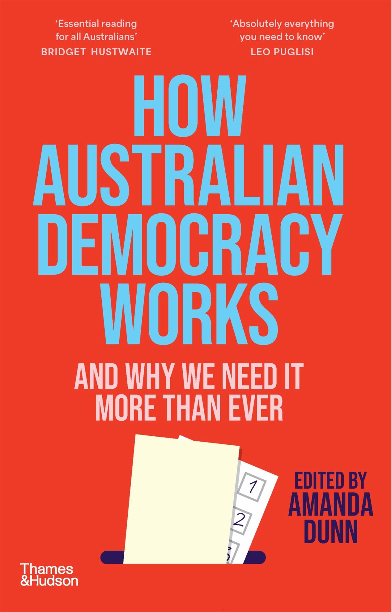 How Australian Democracy Works Cover Image