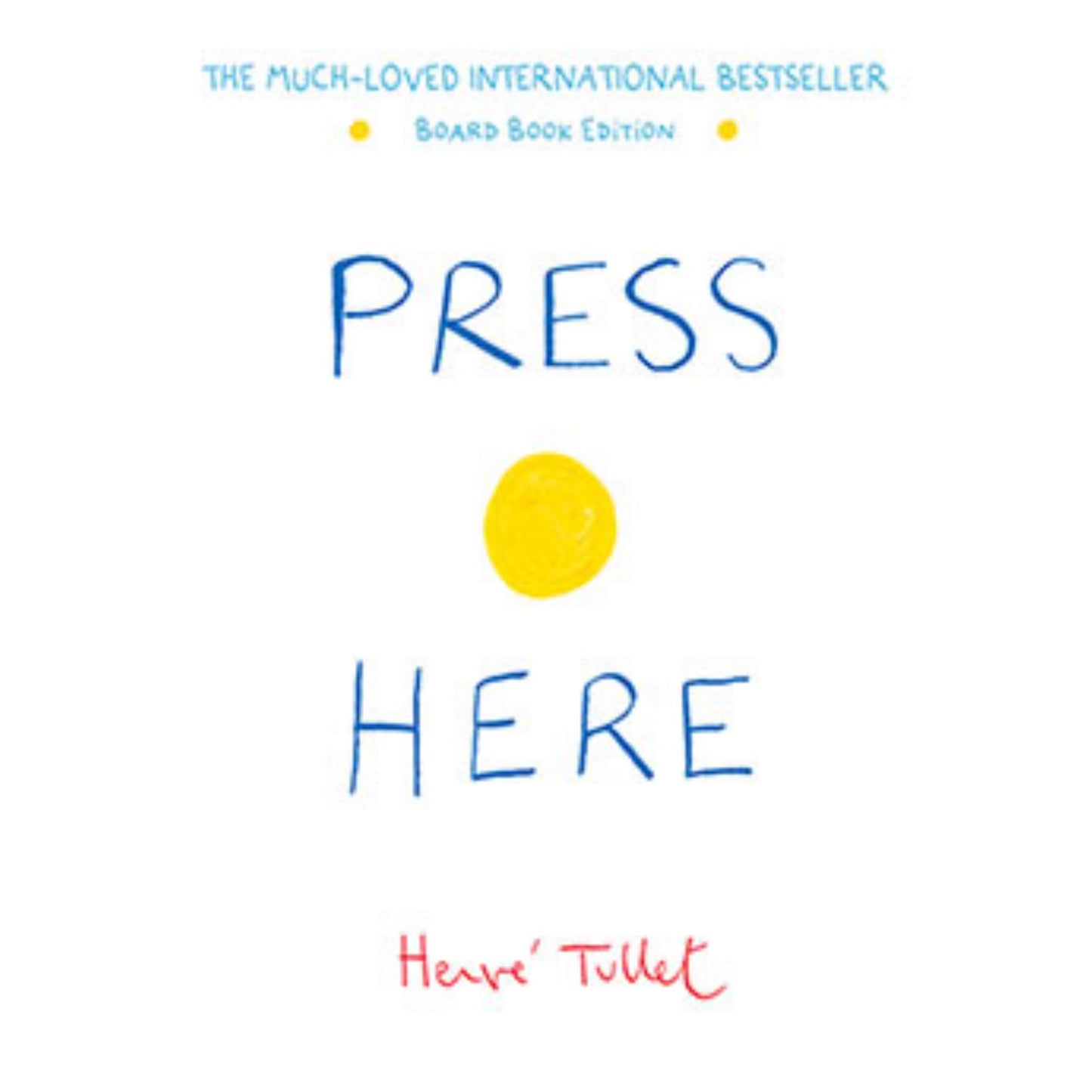Press Here (board Book Edition) Cover Image