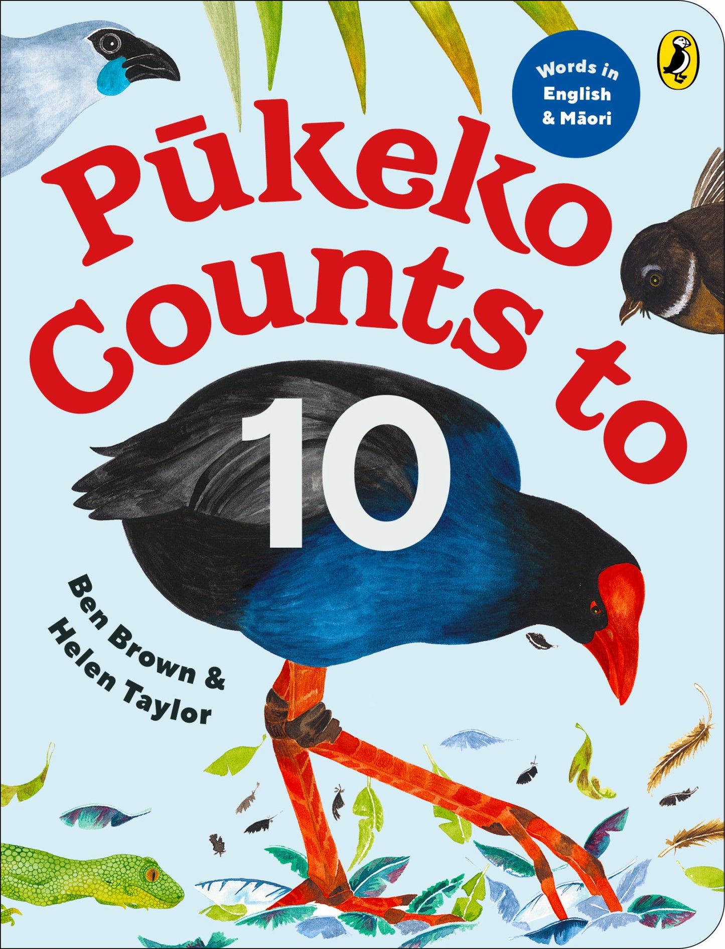Pukeko Counts To 10 Cover Image