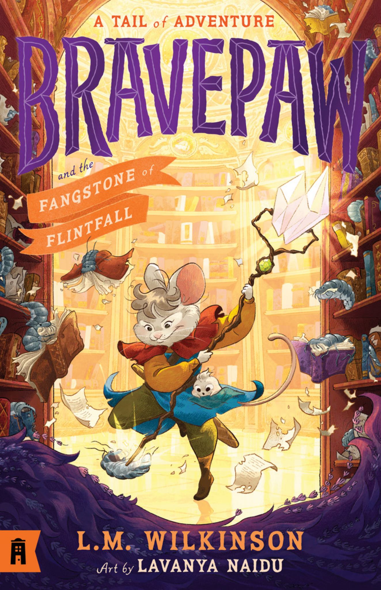 Bravepaw and the Fangstone of Flintfall: Bravepaw 3 Cover Image
