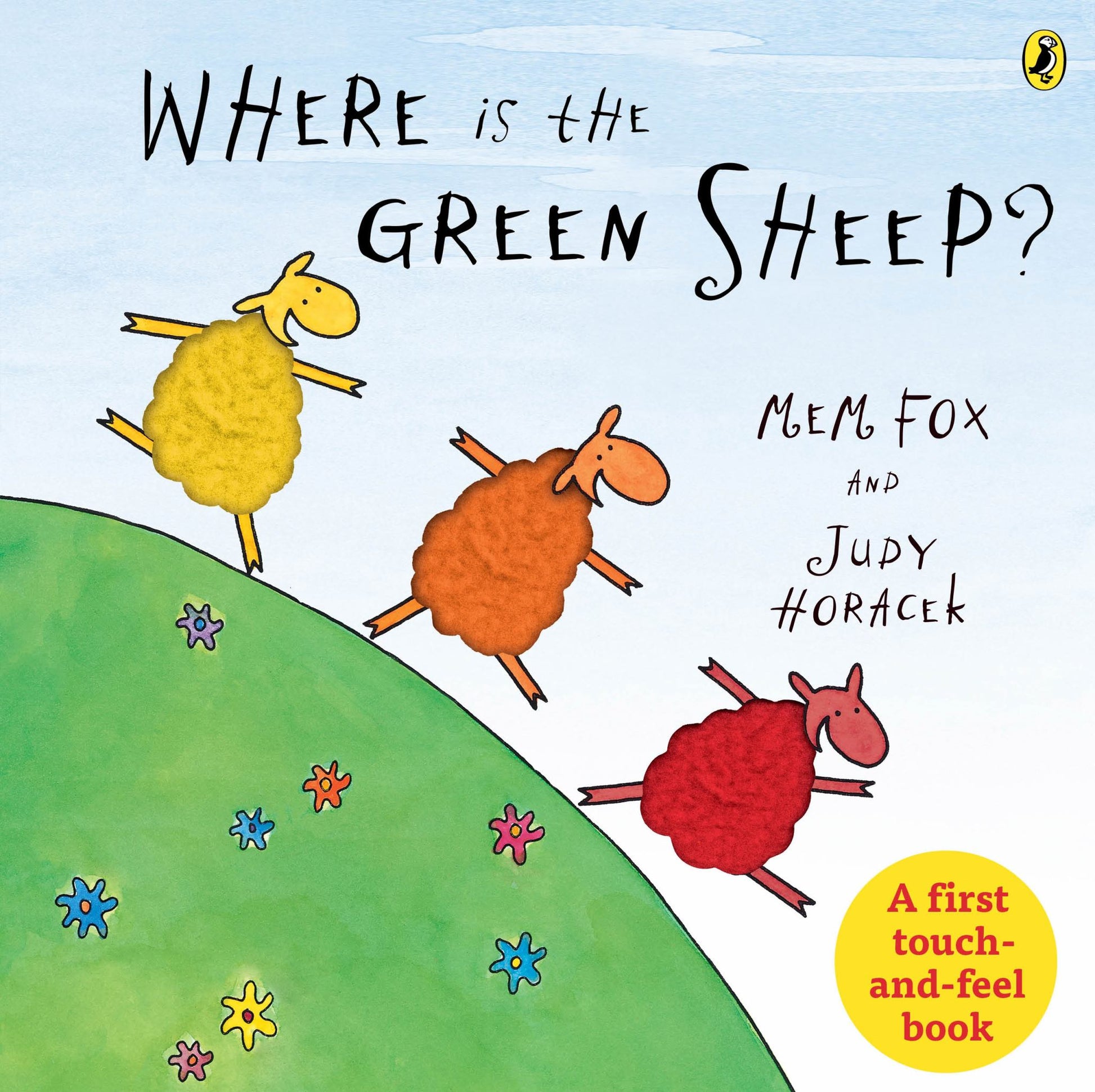 Where Is the Green Sheep? Touch and Feel Book Cover Image