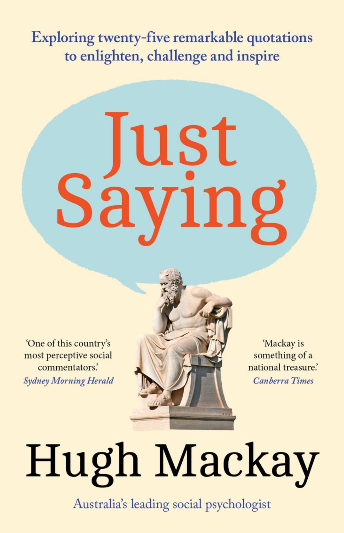 Just Saying Cover Image
