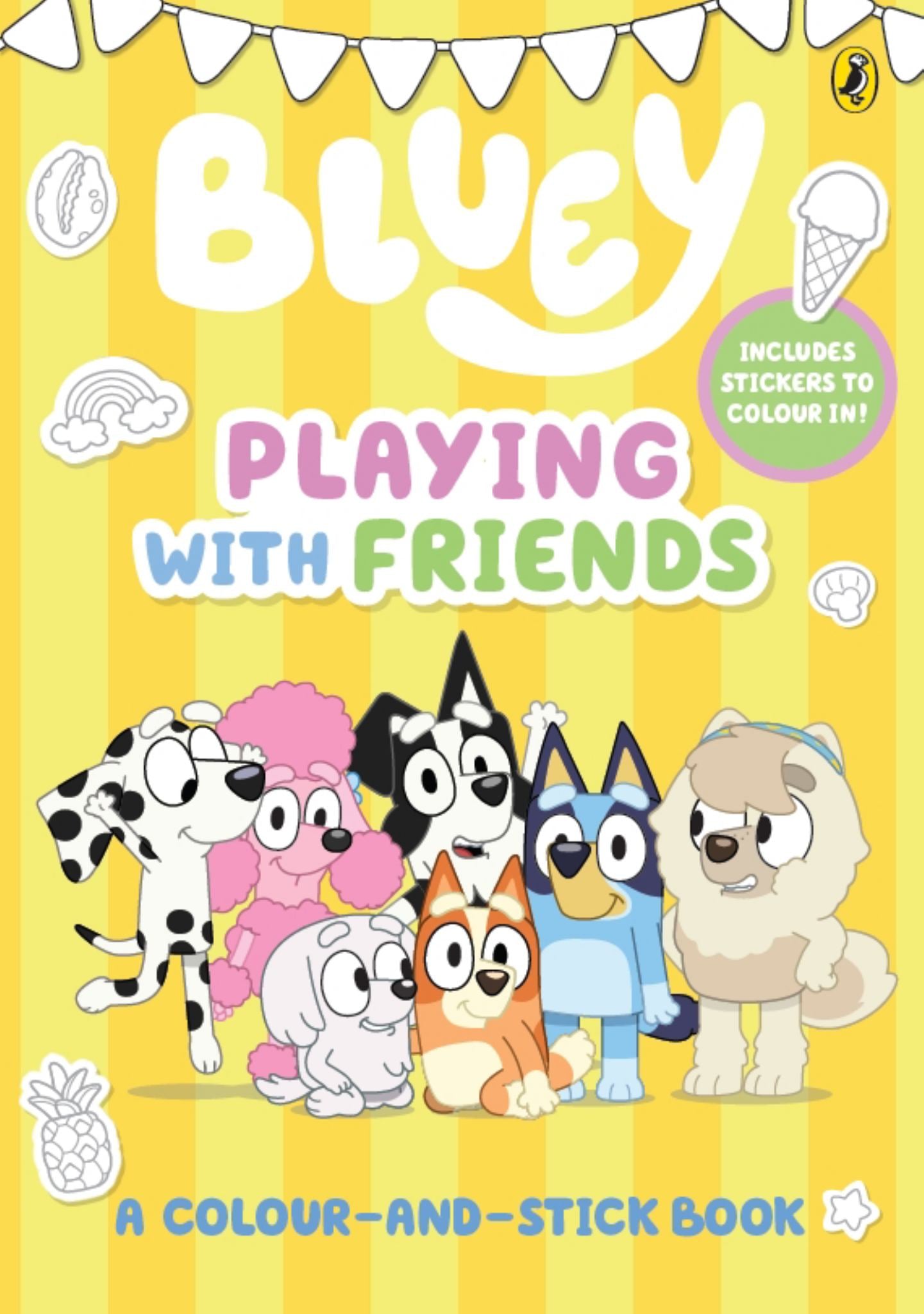 Bluey: Playing with Friends Cover Image