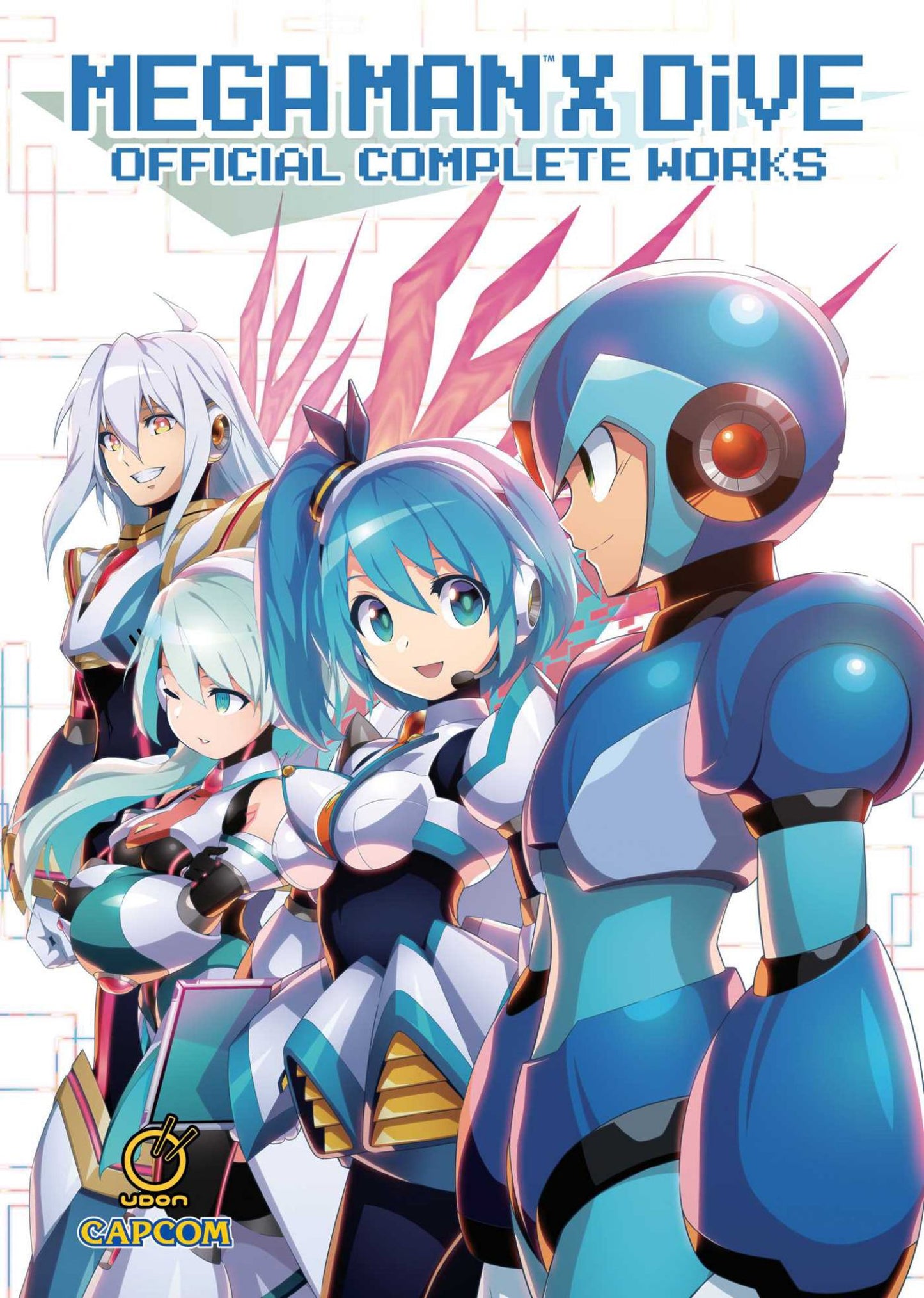 Mega Man X DiVE: Official Complete Works (Hardcover) Cover Image