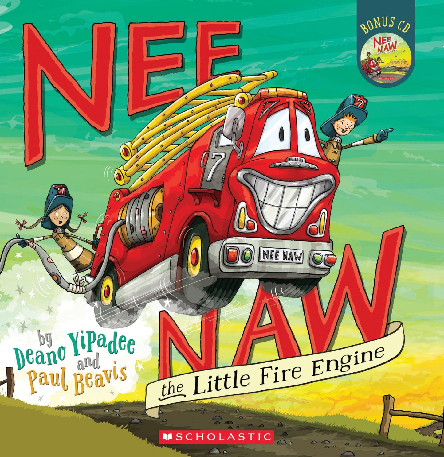 Nee Naw the Little Fire Engine Cover Image
