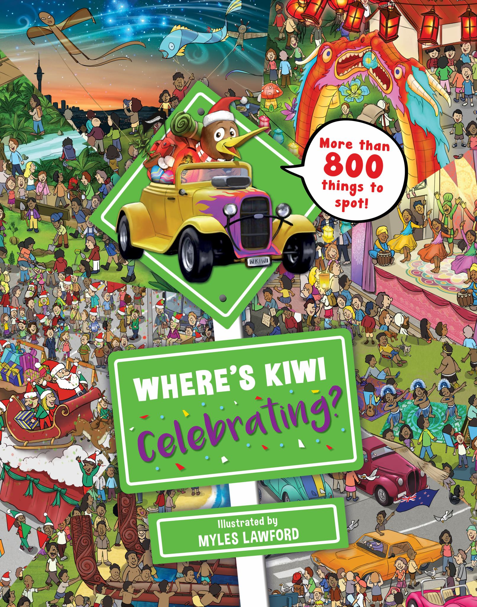 Where's Kiwi Celebrating? Cover Image