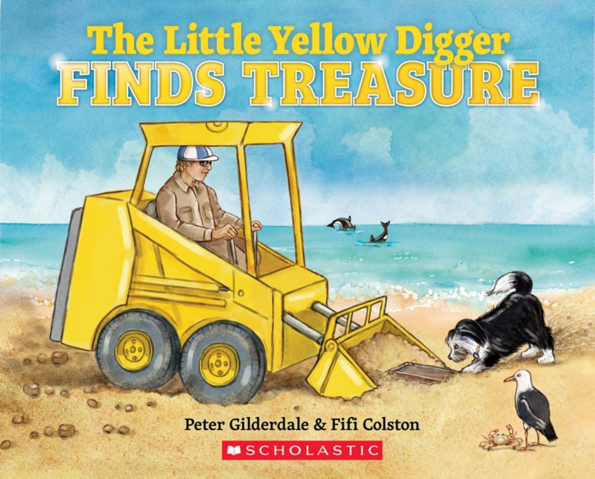 The Little Yellow Digger Finds a Treasure Cover Image