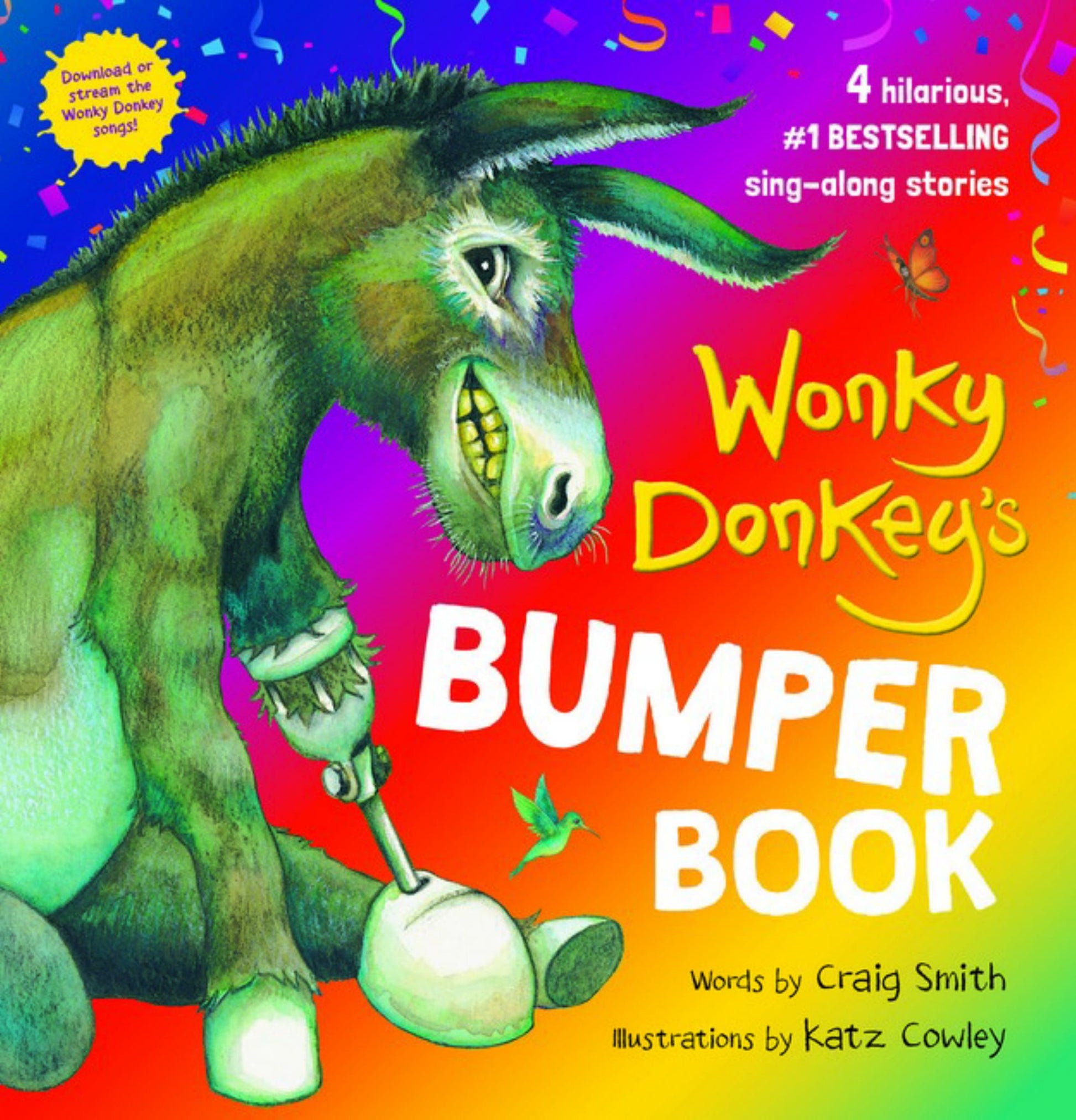 Wonky Donkeys Bumper Book Cover Image