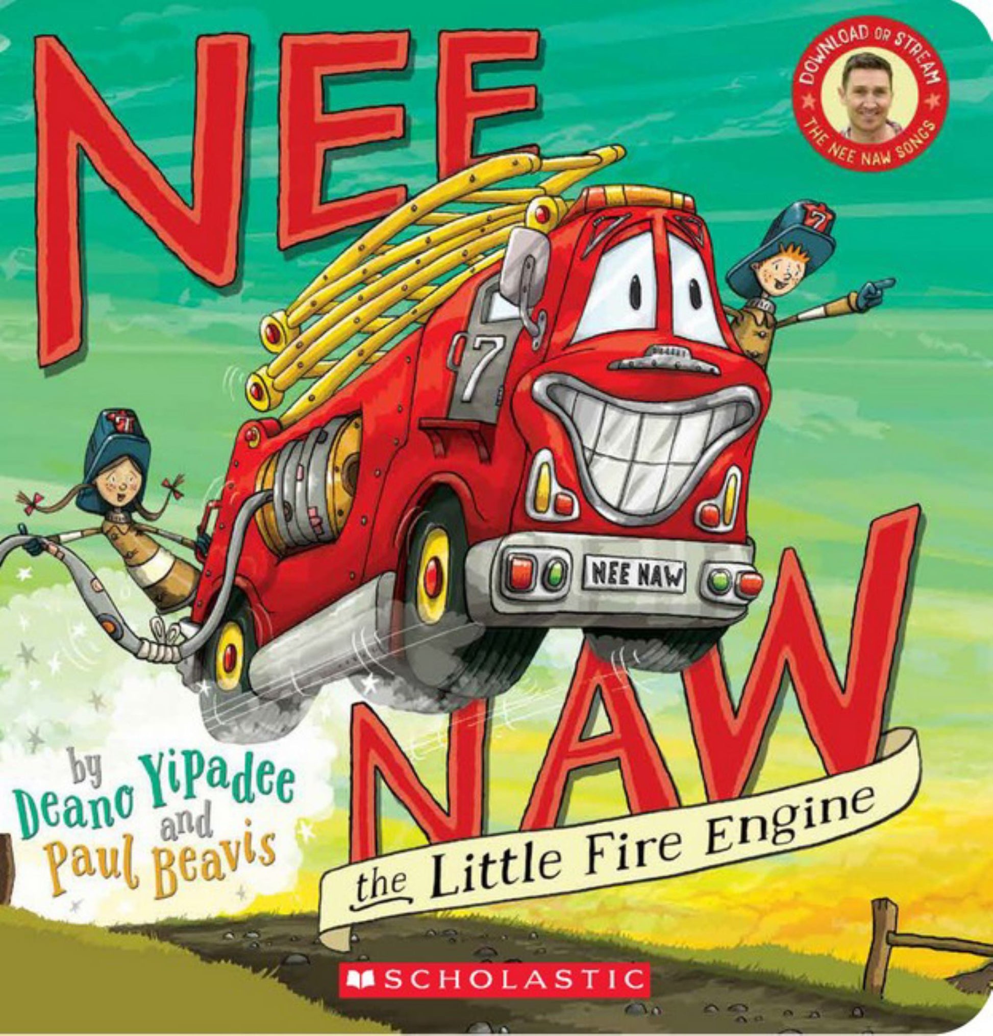 Nee Naw the Little Fire Engine Cover Image