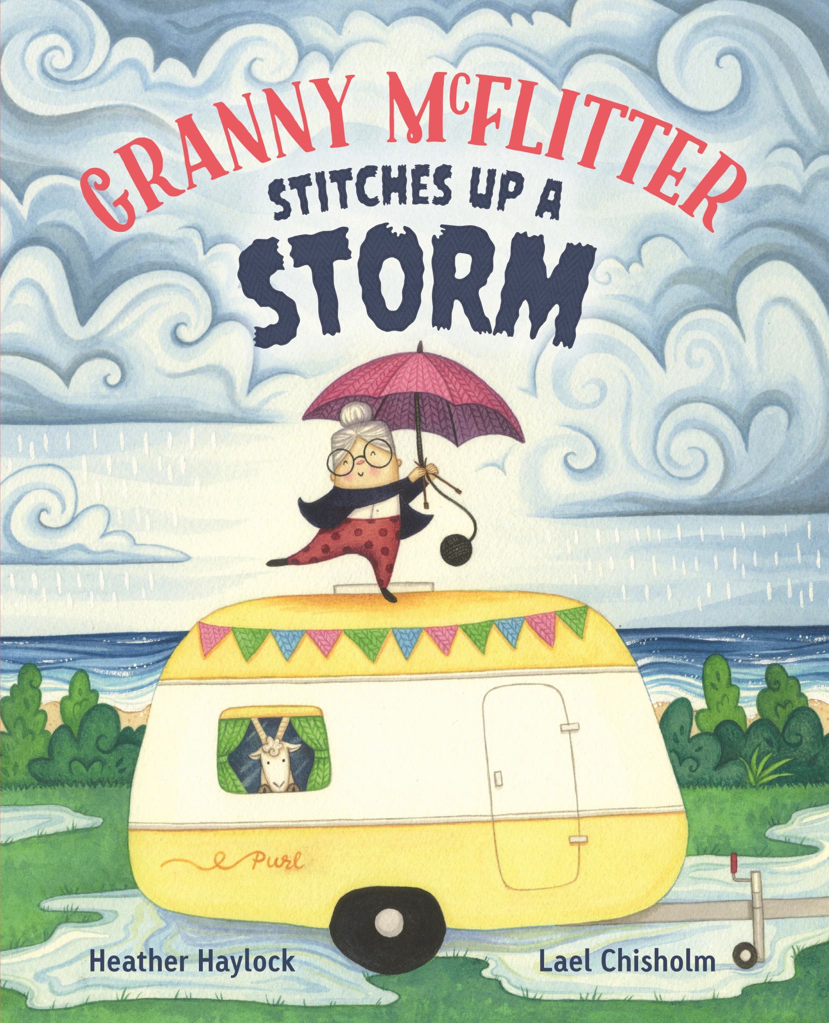 Granny Mcflitter Stitches up a Storm Cover Image