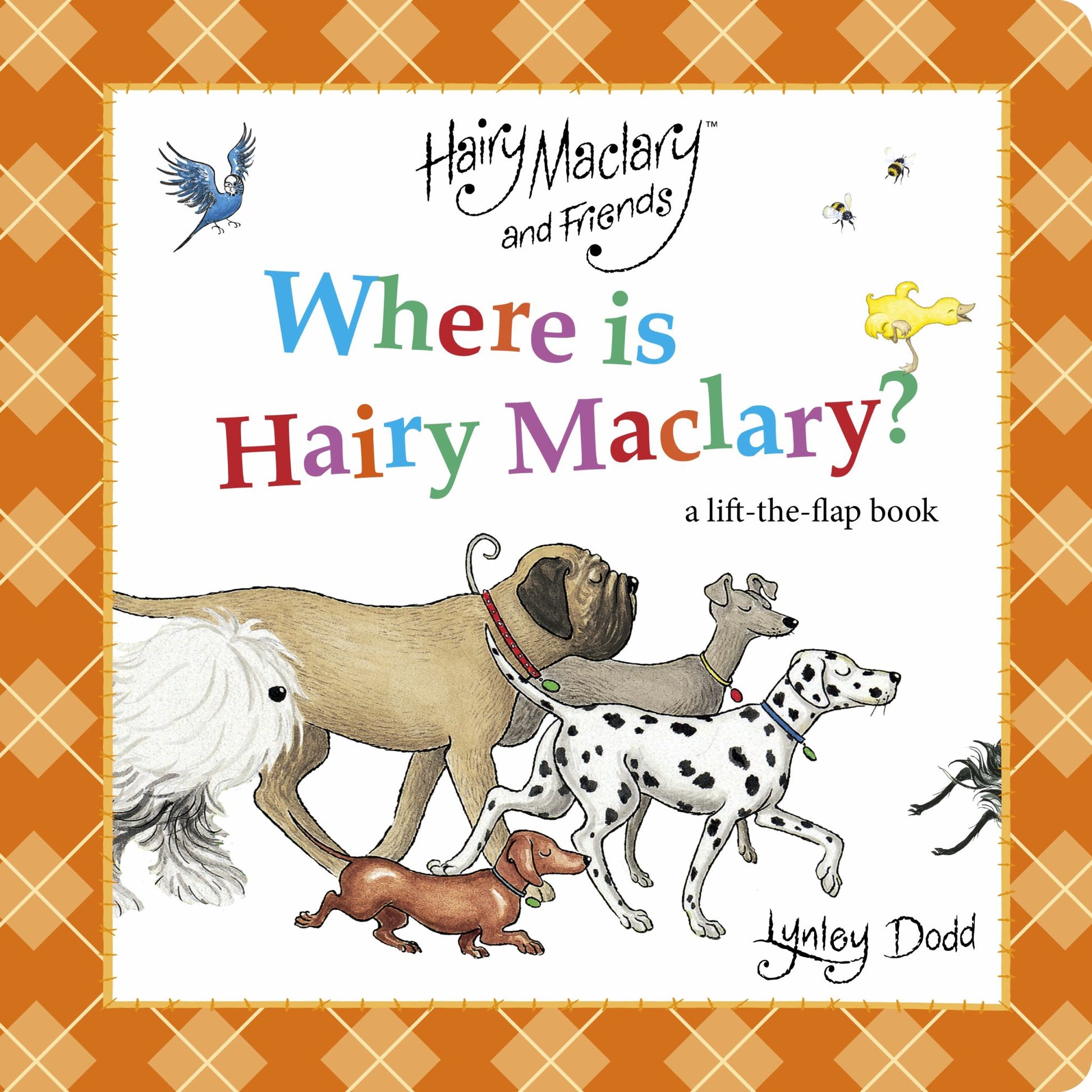 Where Is Hairy Maclary? a Lift-The-Flap Book Cover Image