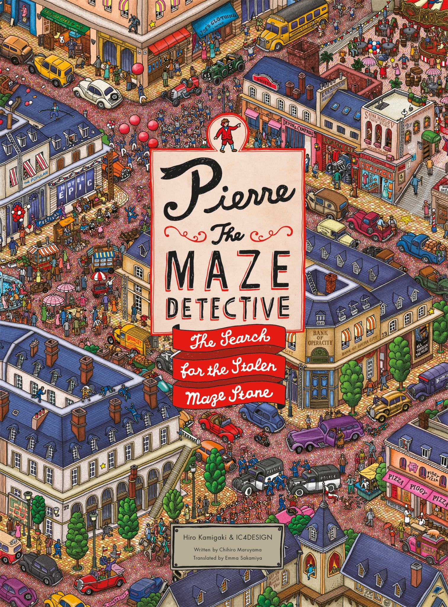 Pierre the Maze Detective Cover Image