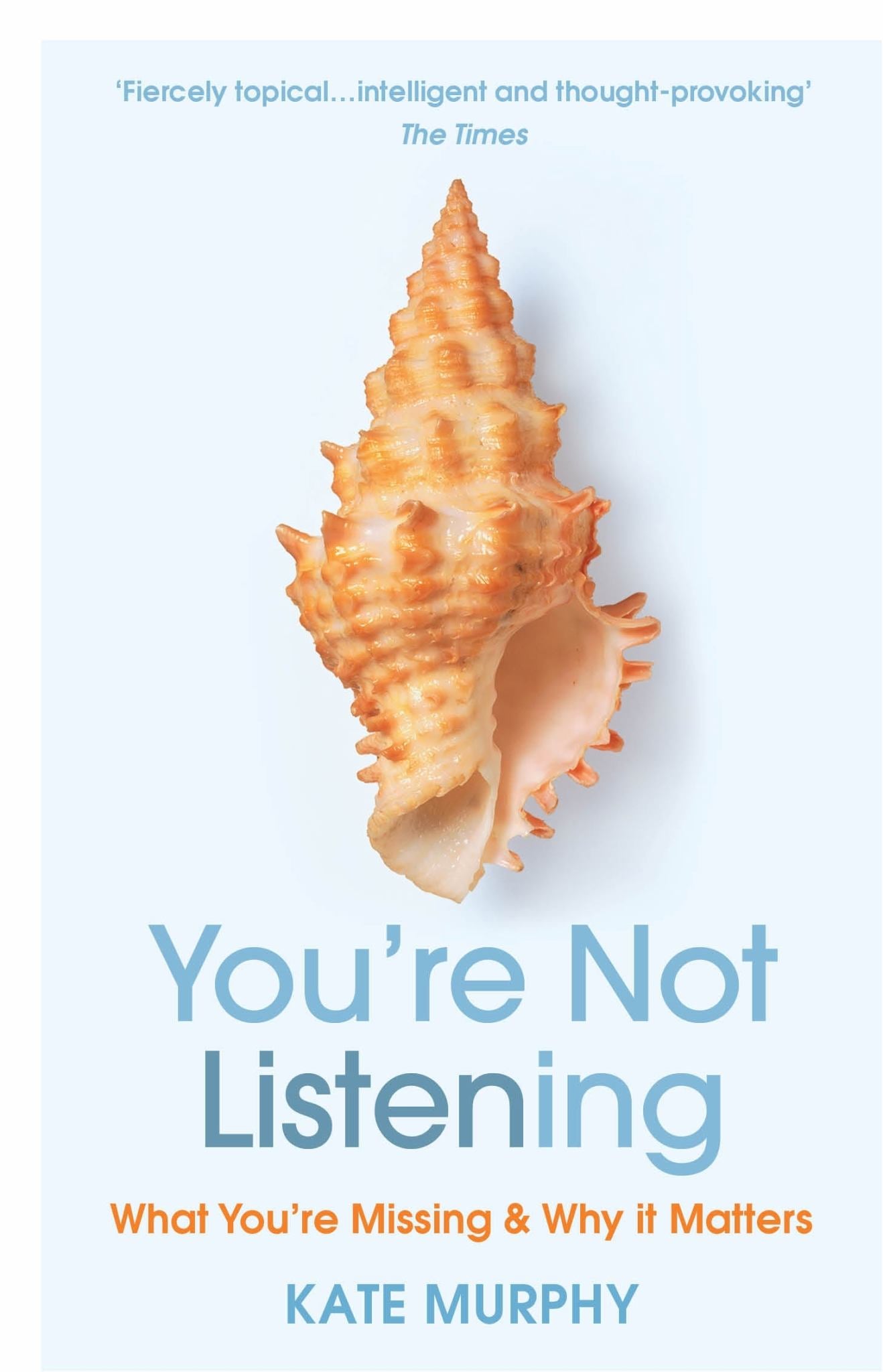 You're Not Listening Cover Image