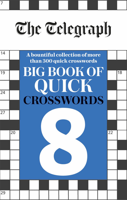 The Telegraph Big Book of Quick Crosswords 8 Cover Image
