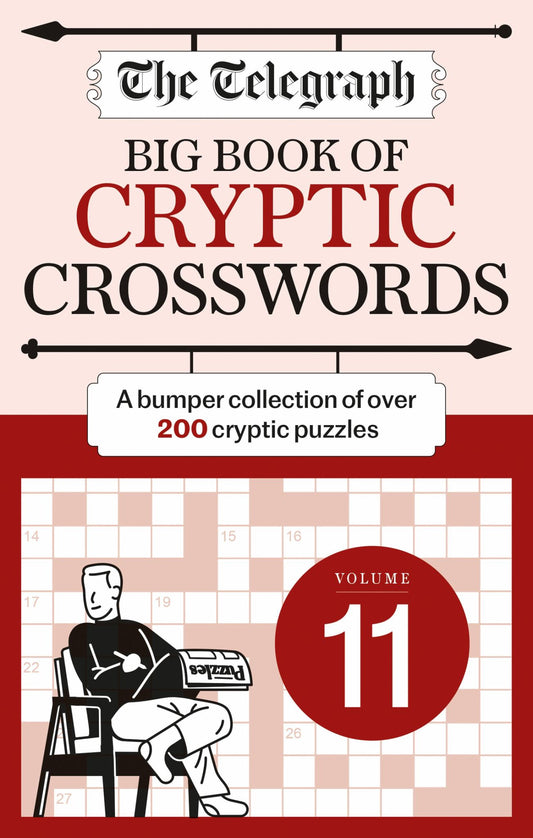 The Telegraph Big Book of Cryptic Crosswords 11 Cover Image