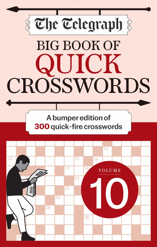 The Telegraph Big Book of Quick Crosswords 10 Cover Image