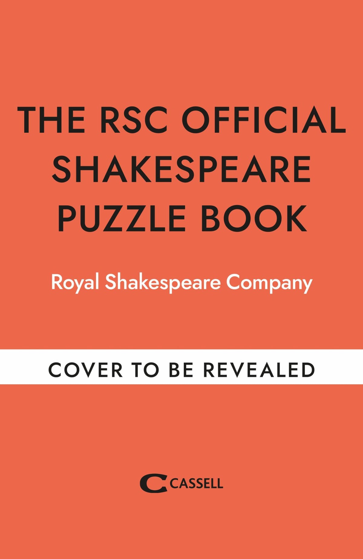The RSC Official Shakespeare Puzzle Book Cover Image