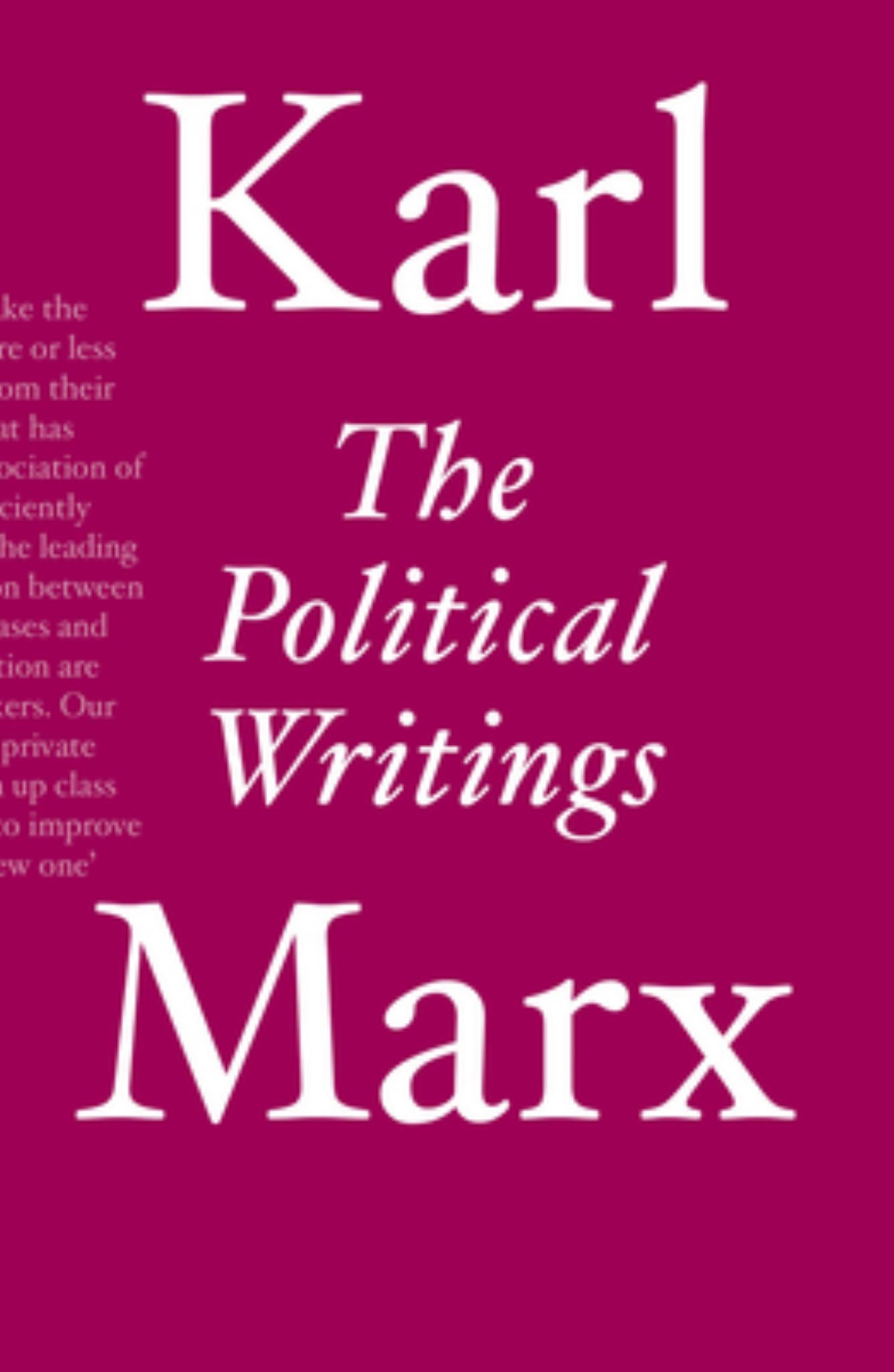 The Political Writings Cover Image
