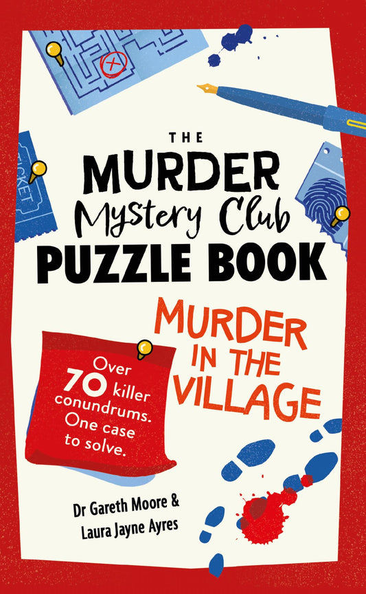 The Murder Mystery Club Puzzle Book: Murder in the Village Cover Image