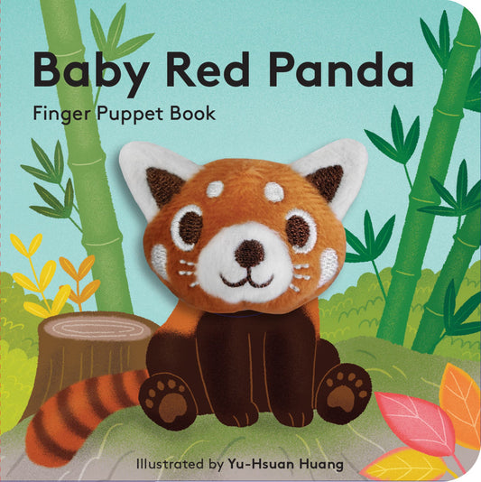 Baby Red Panda: Finger Puppet Book Cover Image