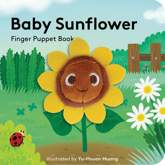Baby Sunflower: Finger Puppet Book Cover Image