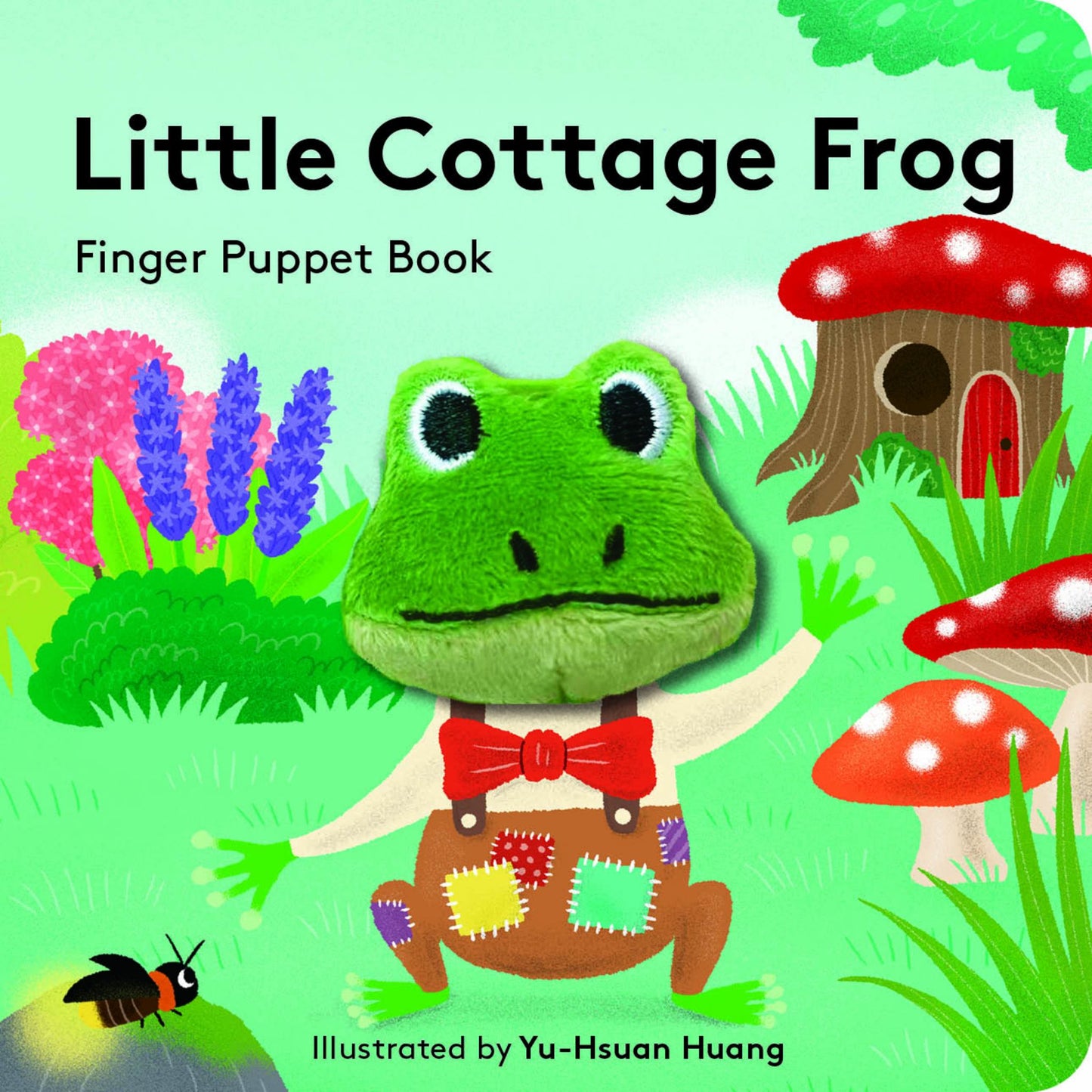 Little Cottage Frog: Finger Puppet Book Cover Image