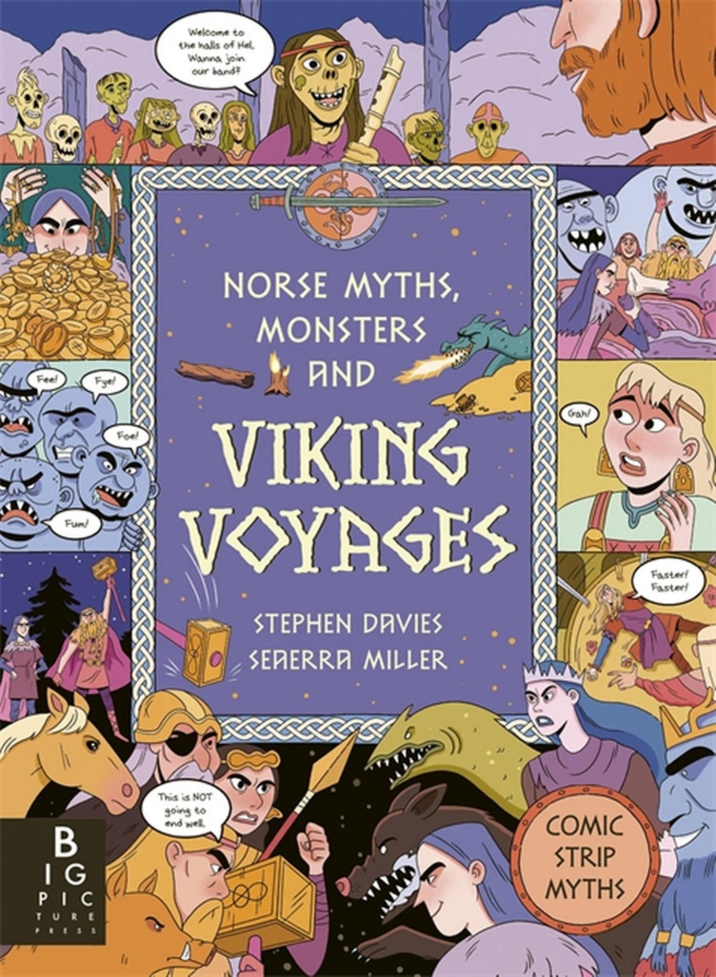 Norse Myths, Monsters and Viking Voyages Cover Image