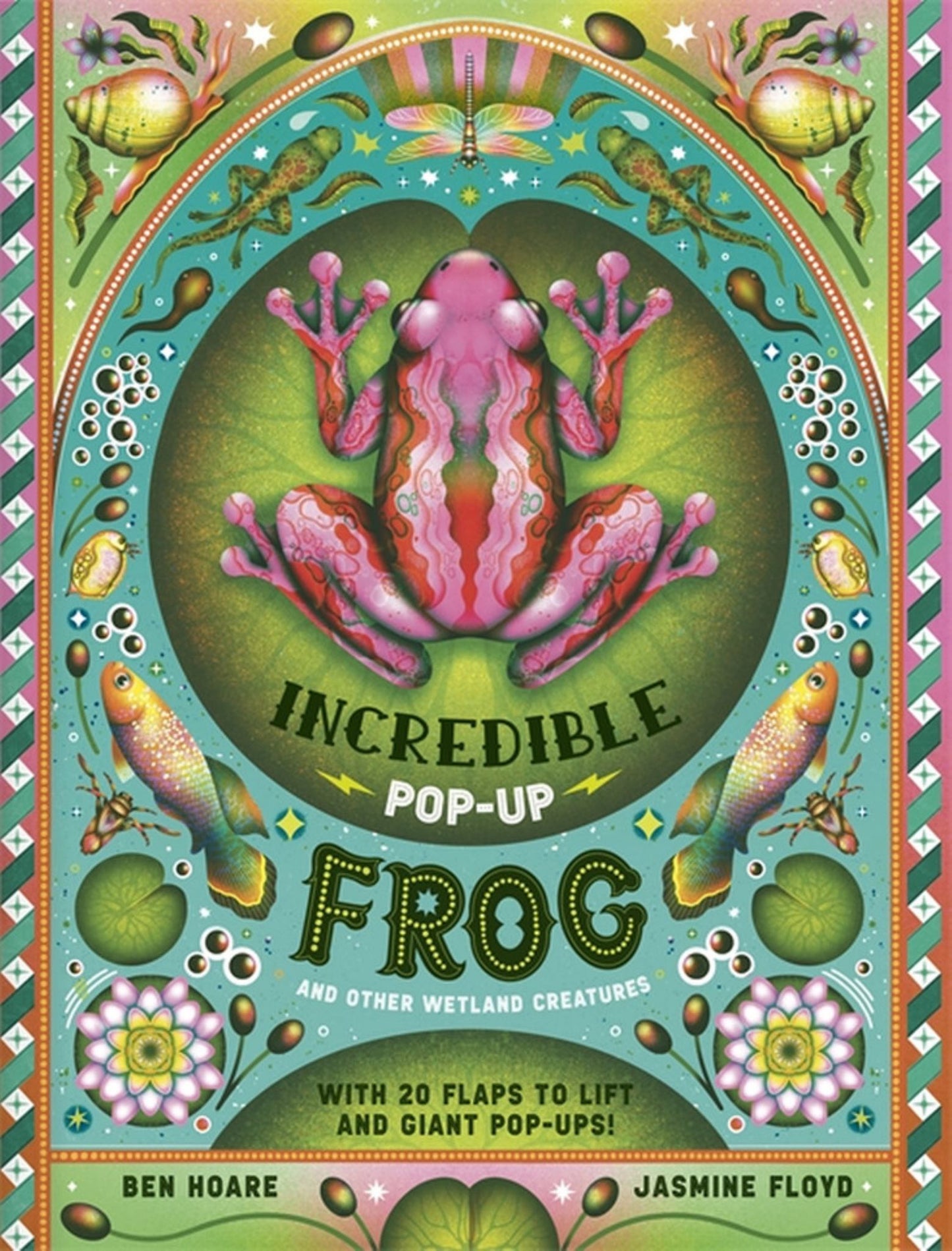 The Incredible Pop-Up Frog Cover Image