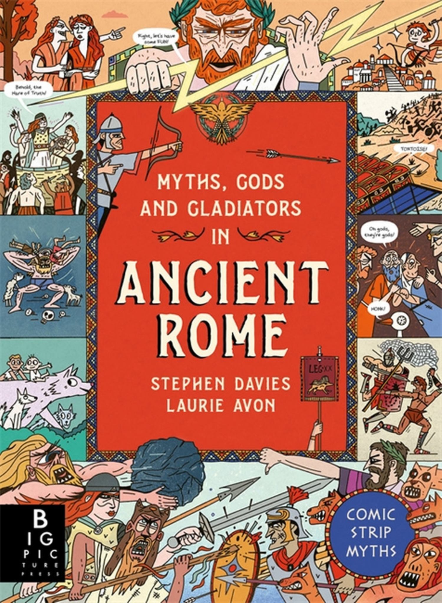 Myths, Gods and Gladiators in Ancient Rome Cover Image