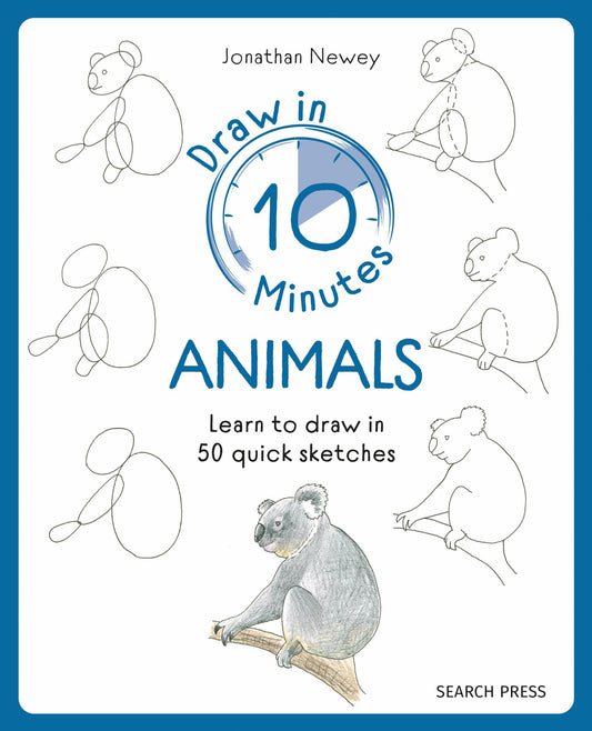 Draw in 10 Minutes: Animals Cover Image