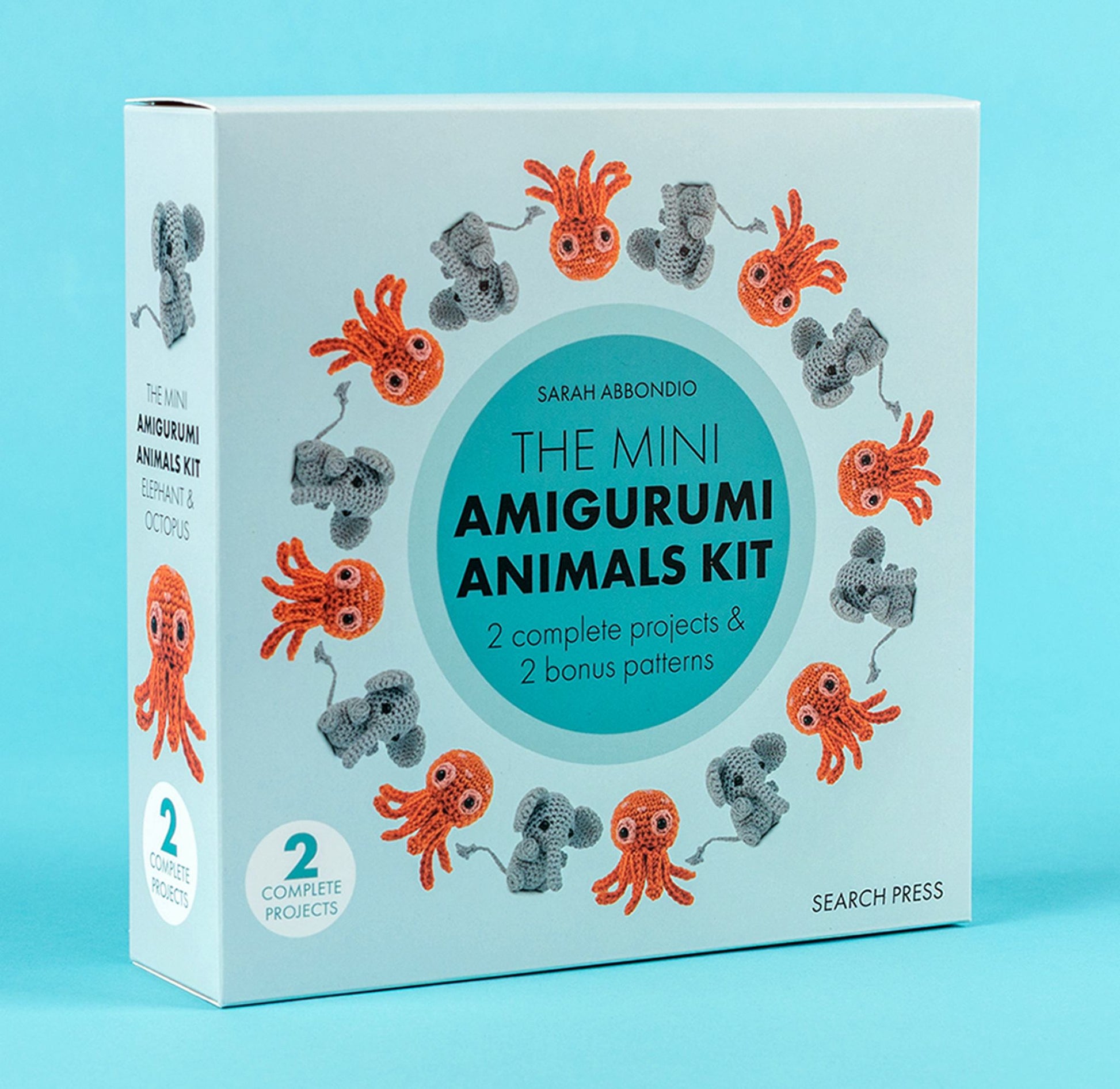 Mini Amigurumi Animals Kit Cover Image