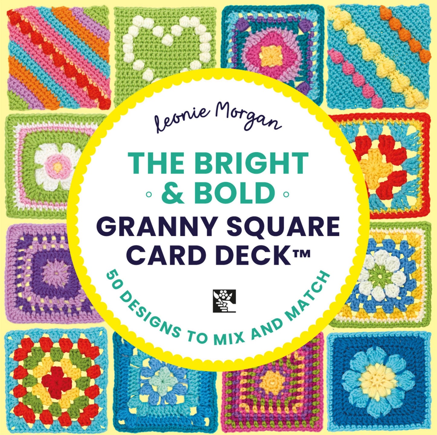 The Bright and Bold Granny Square Card Deck Cover Image