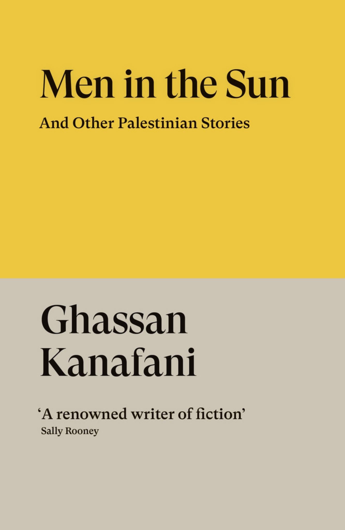 Men in the Sun and Other Palestinian Stories Cover Image