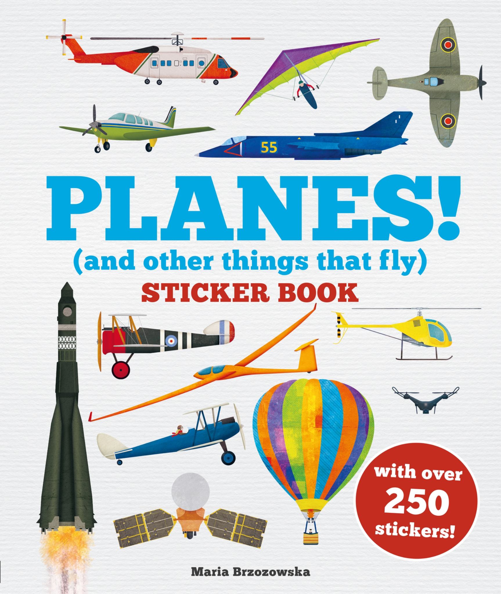 Planes! Sticker Book Cover Image
