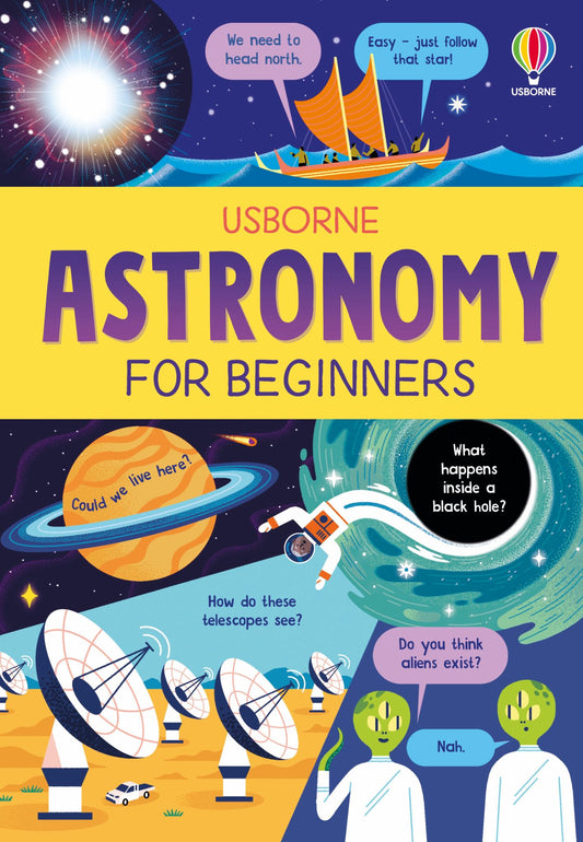 Astronomy for Beginners Cover Image