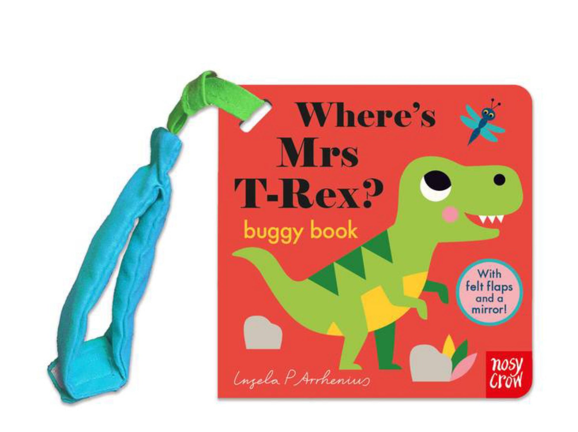 Where's Mrs T-Rex? (Felt Flaps Buggy) Cover Image