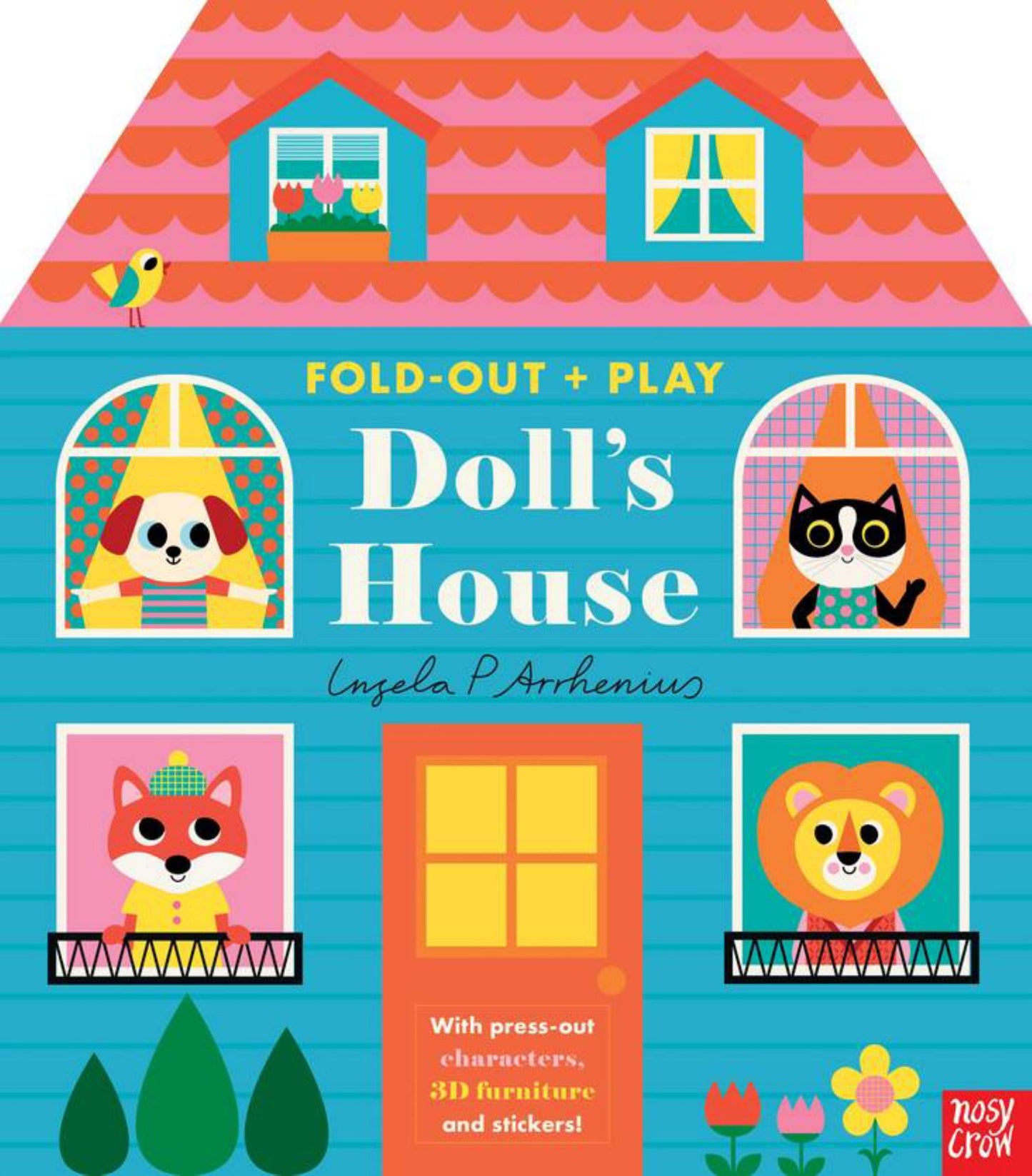 Fold-Out + Play Doll's House Cover Image