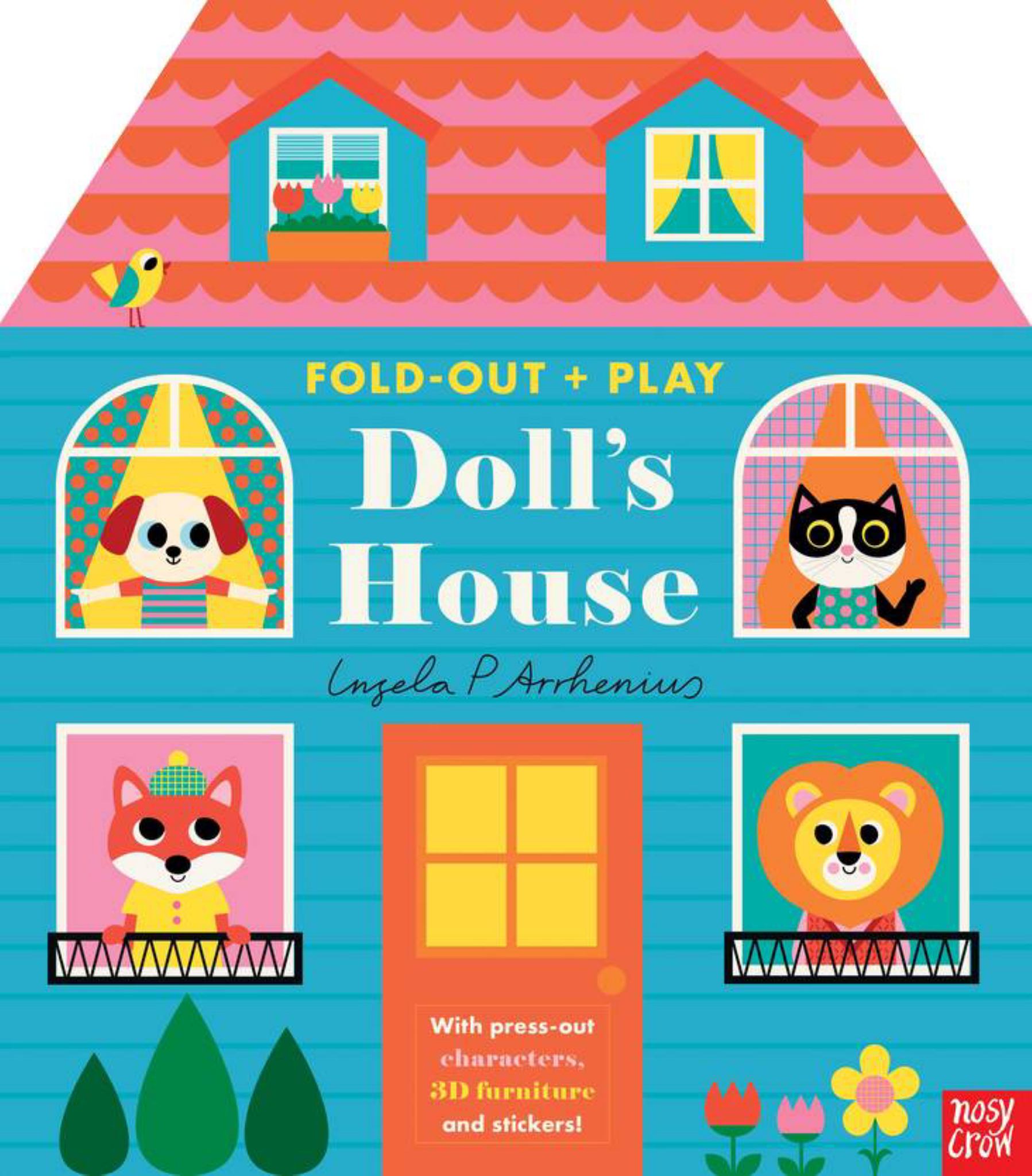 Fold-Out + Play Doll's House Cover Image