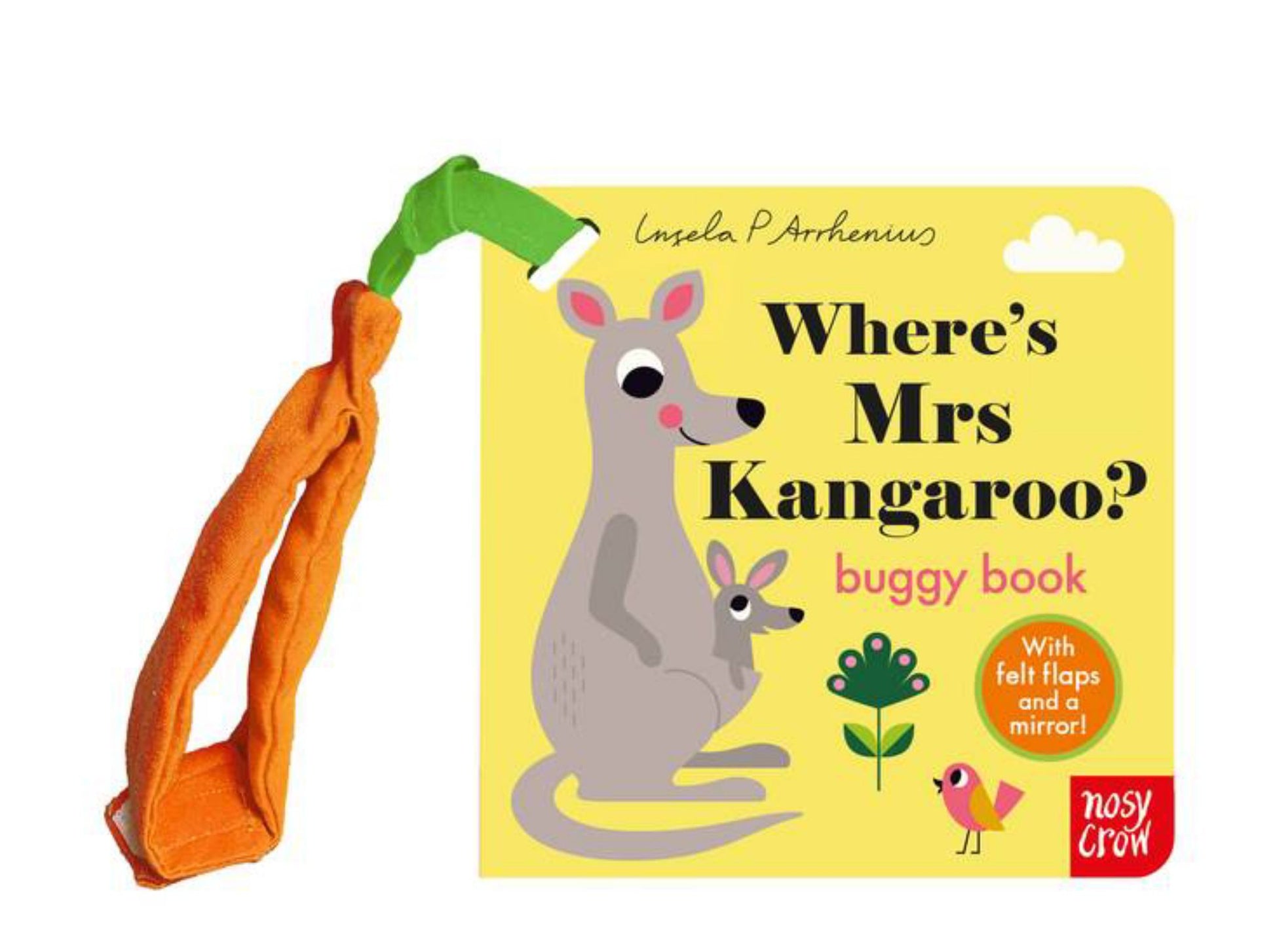 Where's Mrs Kangaroo? (Felt Flaps Buggy) Cover Image