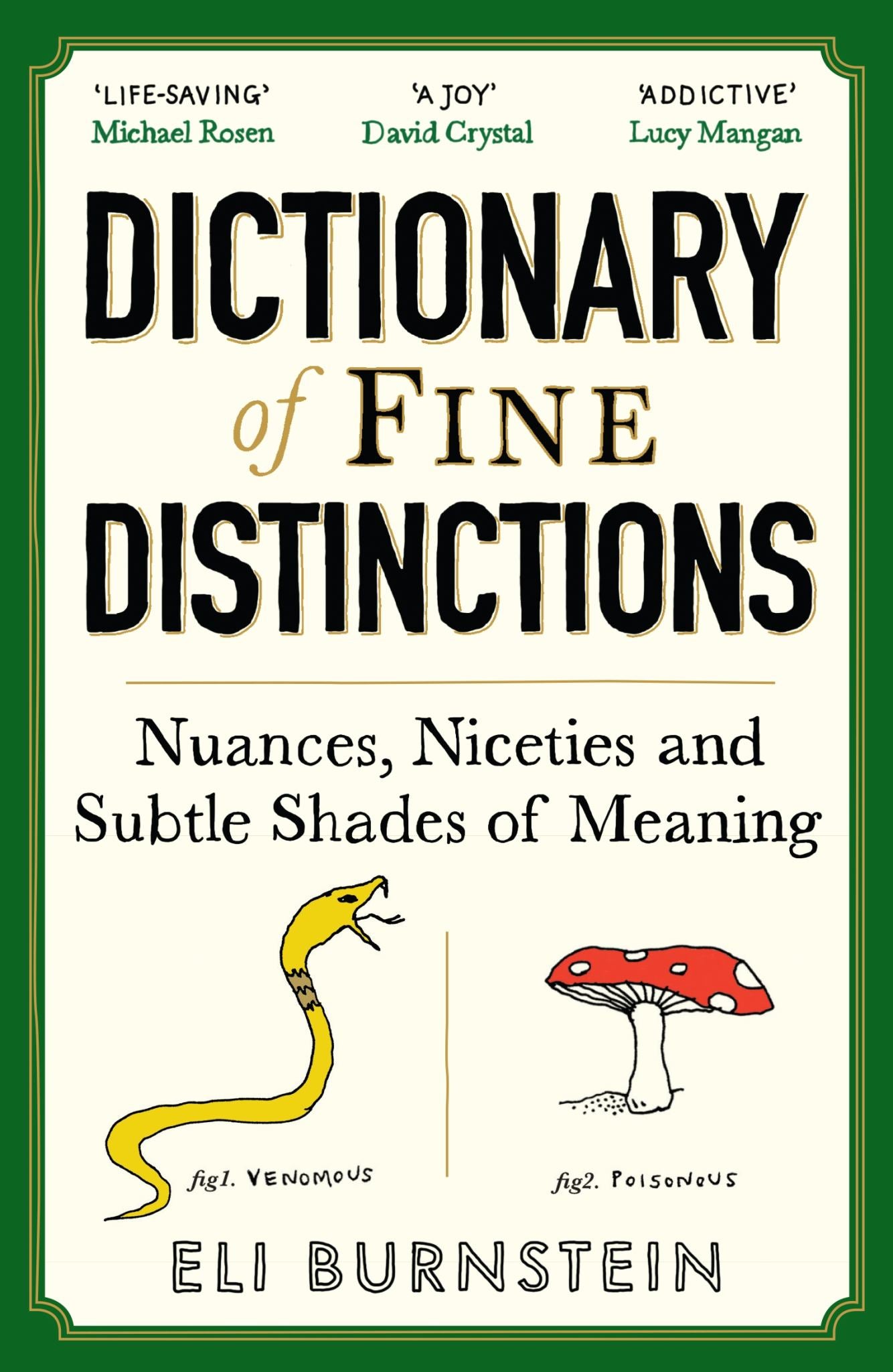 Dictionary of Fine Distinctions Cover Image