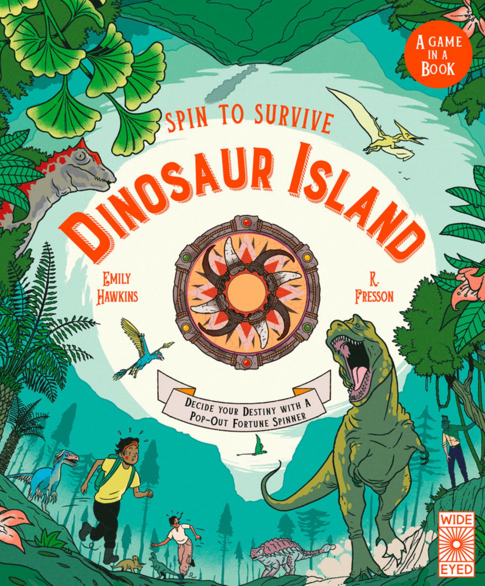 Spin to Survive: Dinosaur Island Cover Image