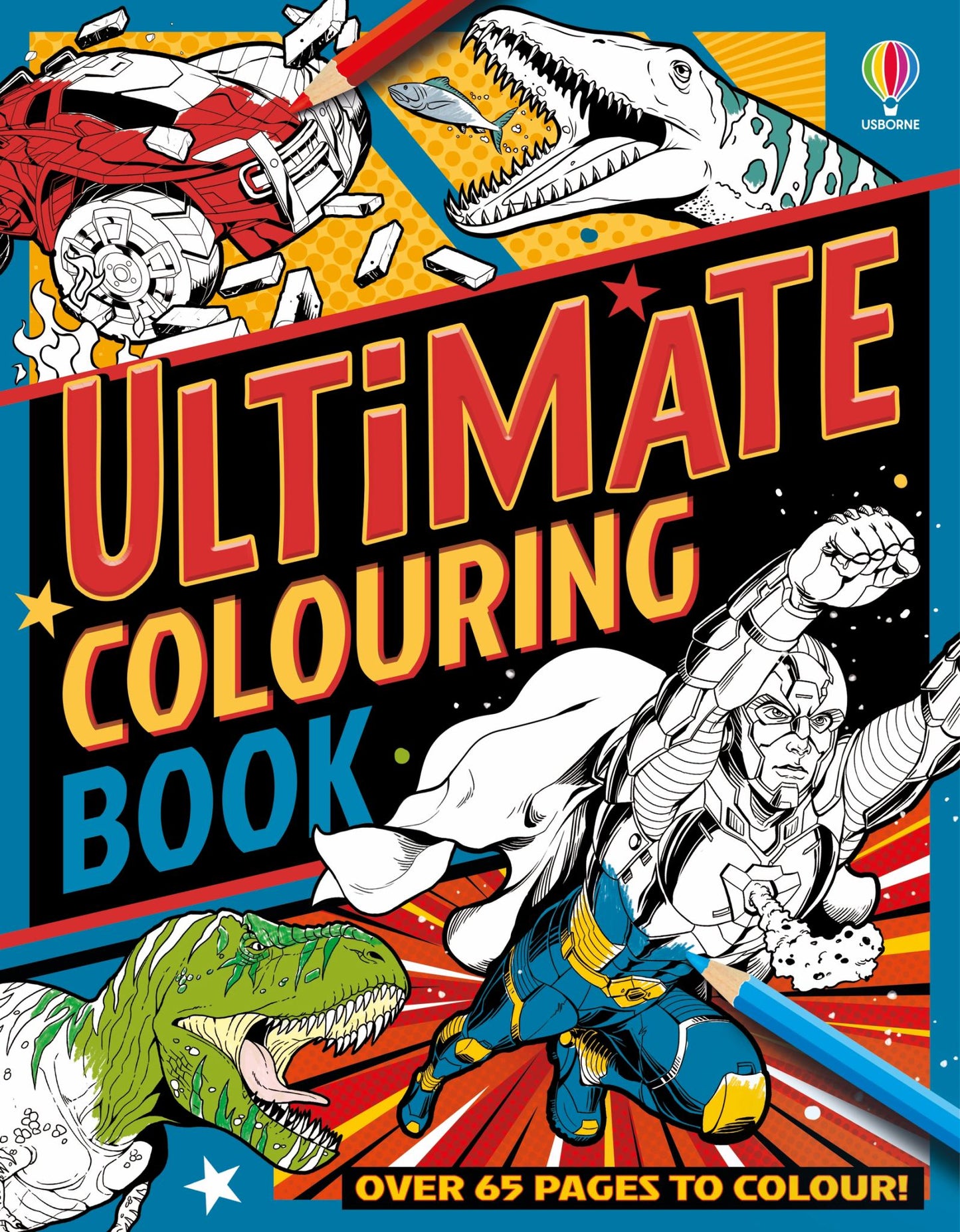 Ultimate Colouring Book Cover Image