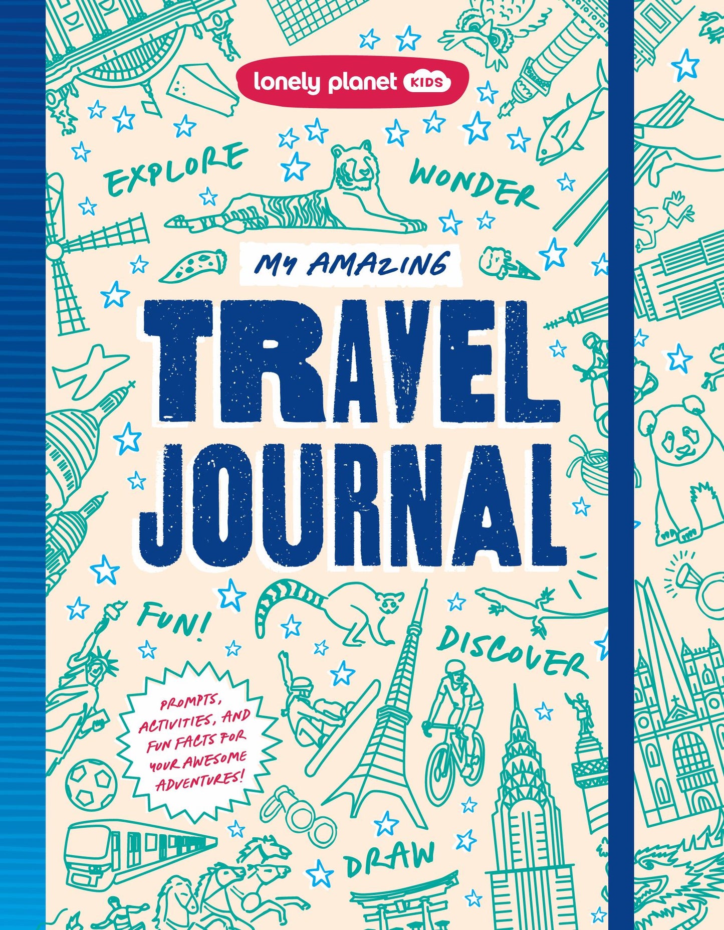Lonely Planet My Amazing Travel Journal Cover Image
