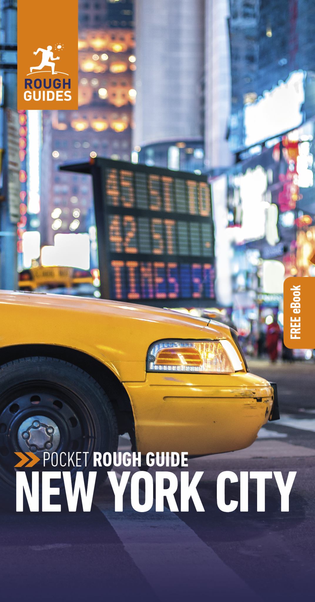 Pocket Rough Guide New York City: Travel Guide with EBook Cover Image