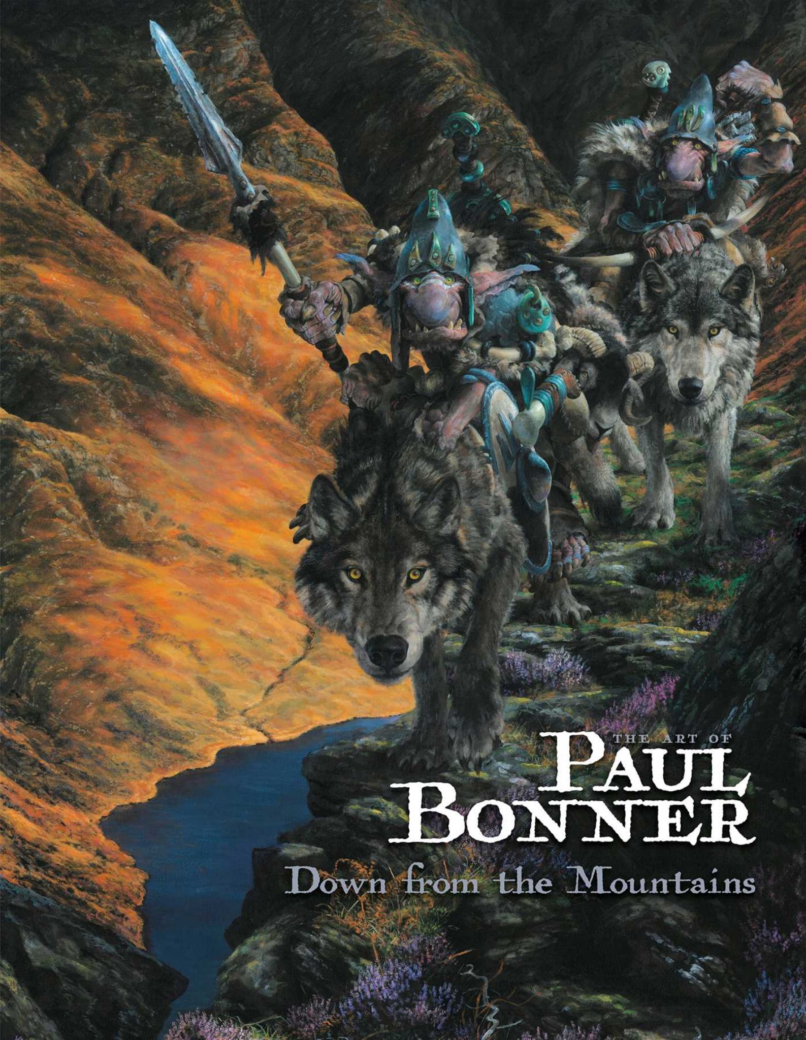 The Art of Paul Bonner: down from the Mountains Cover Image