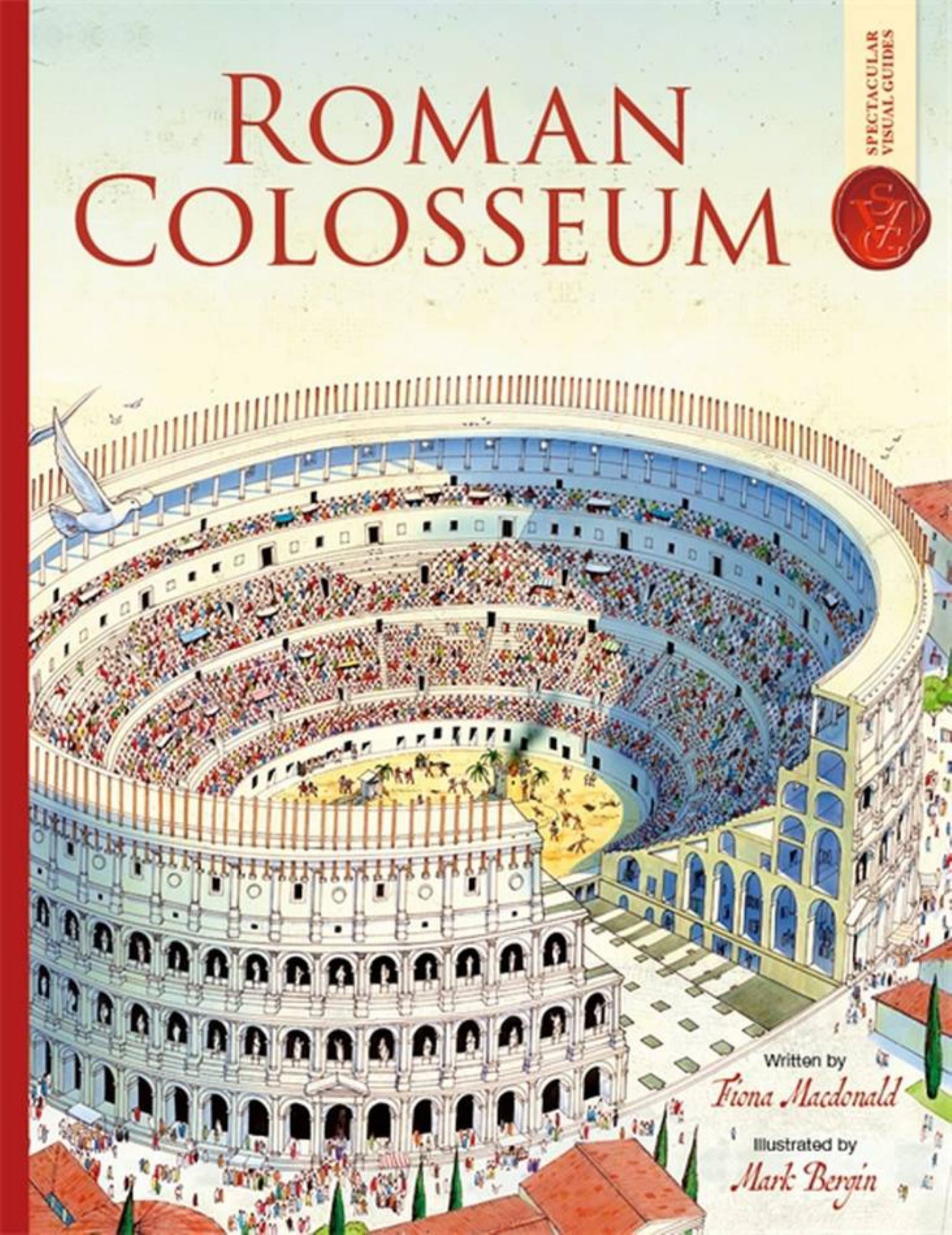 Roman Colosseum: Spectacular Visual Guides Cover Image