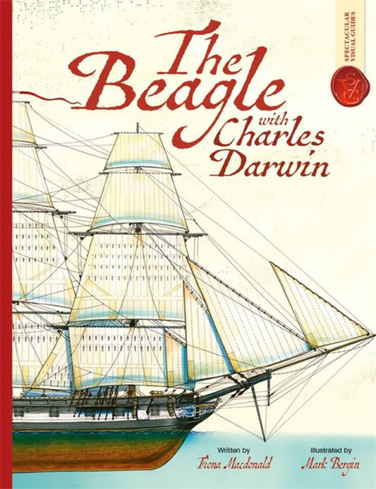 Beagle with Charles Darwin: Spectacular Visual Guides Cover Image