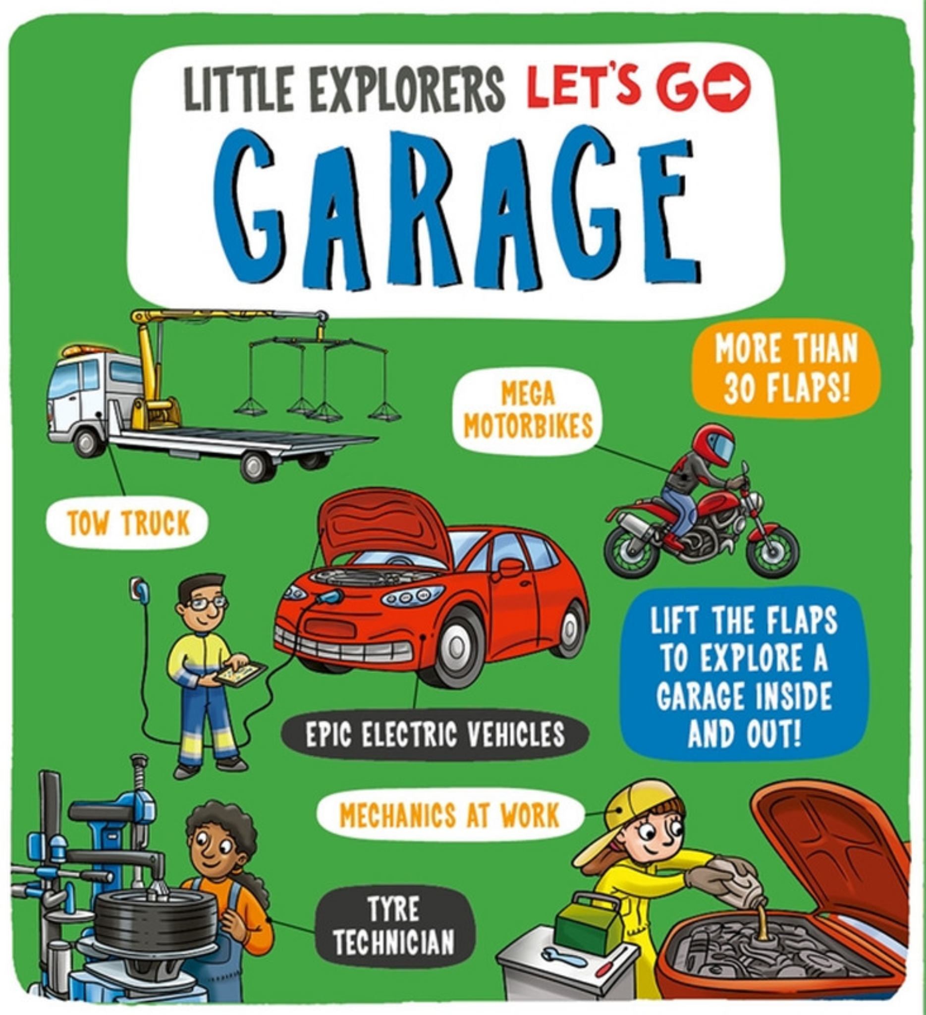 Let's Go! Garage (Little Explorers) Cover Image