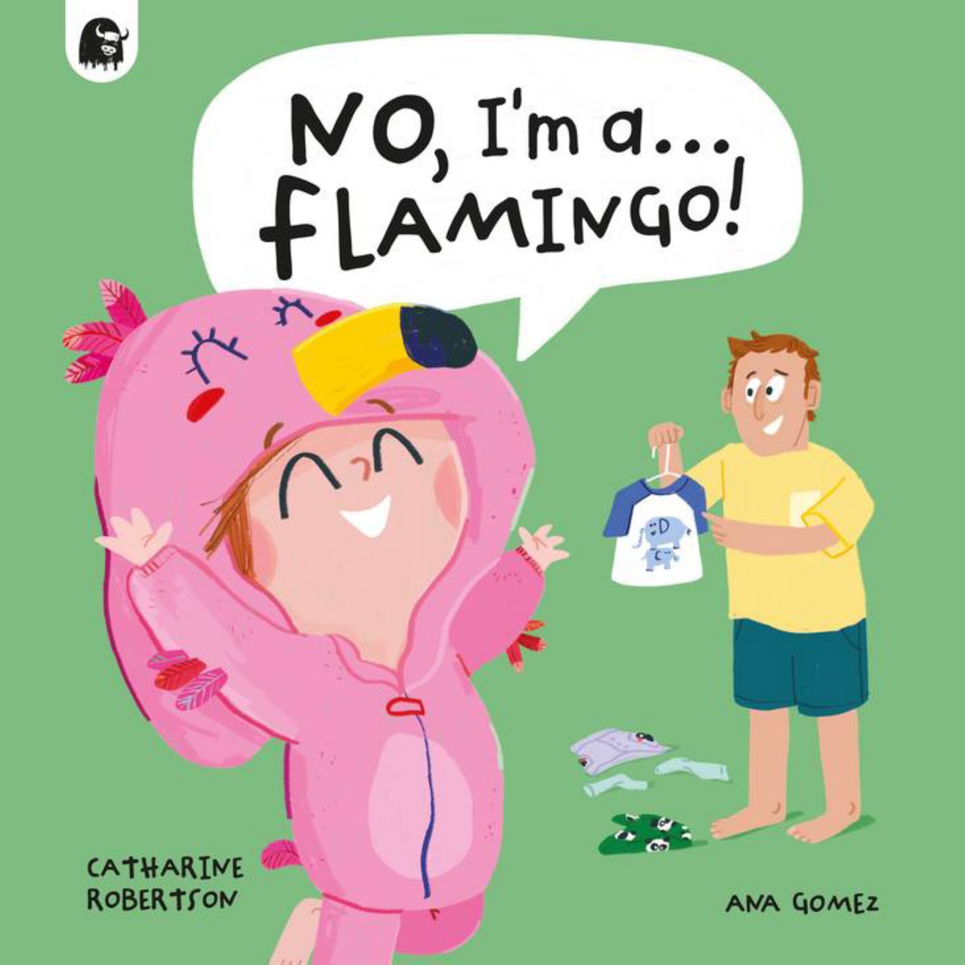 No, I'm A... FLAMINGO! Cover Image